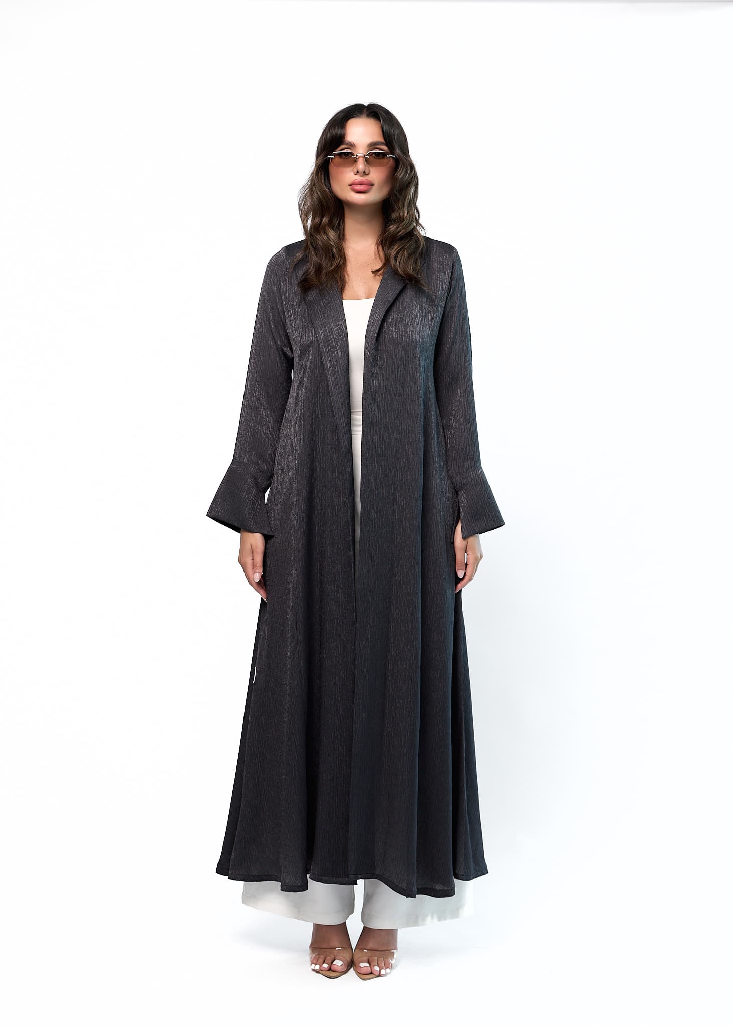 Dark Grey abaya