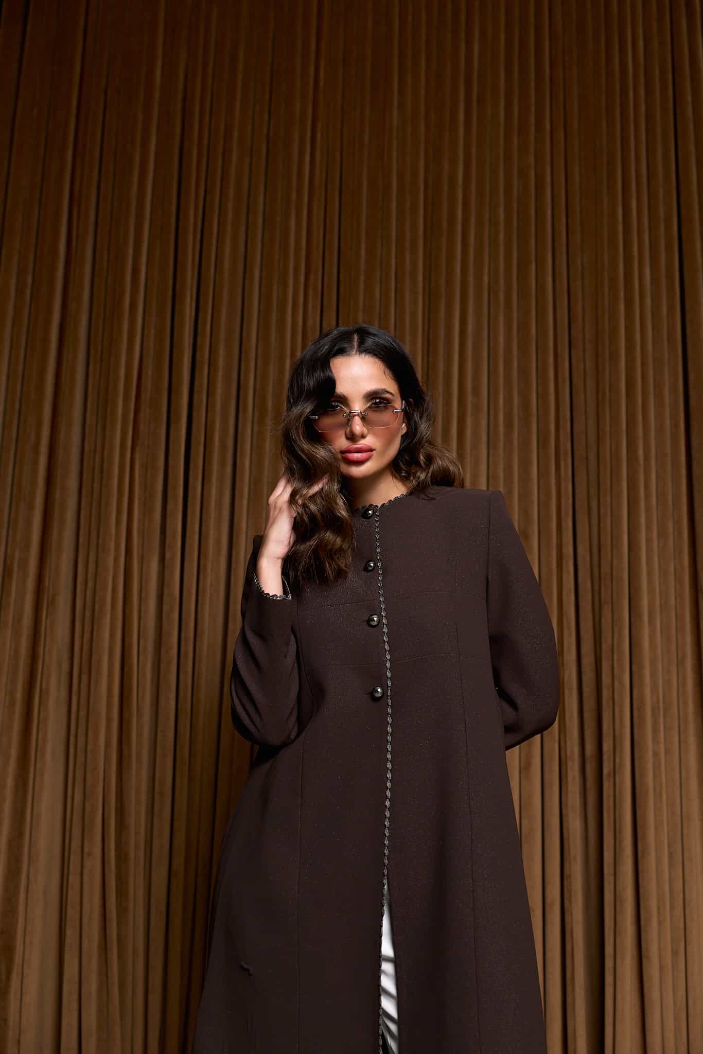 Brown blazer