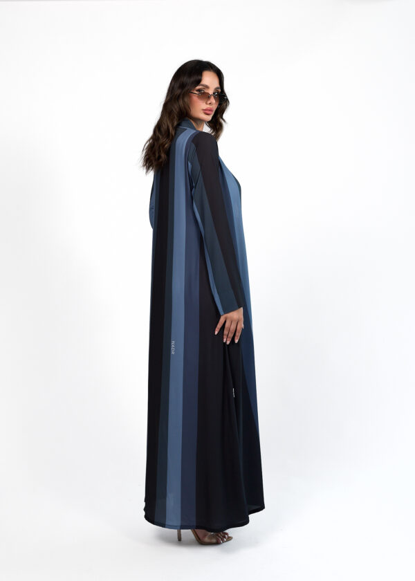 Blue Lines Abaya