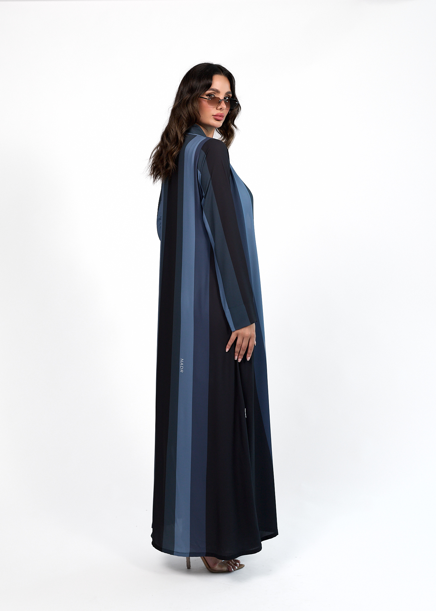 Blue Lines Abaya